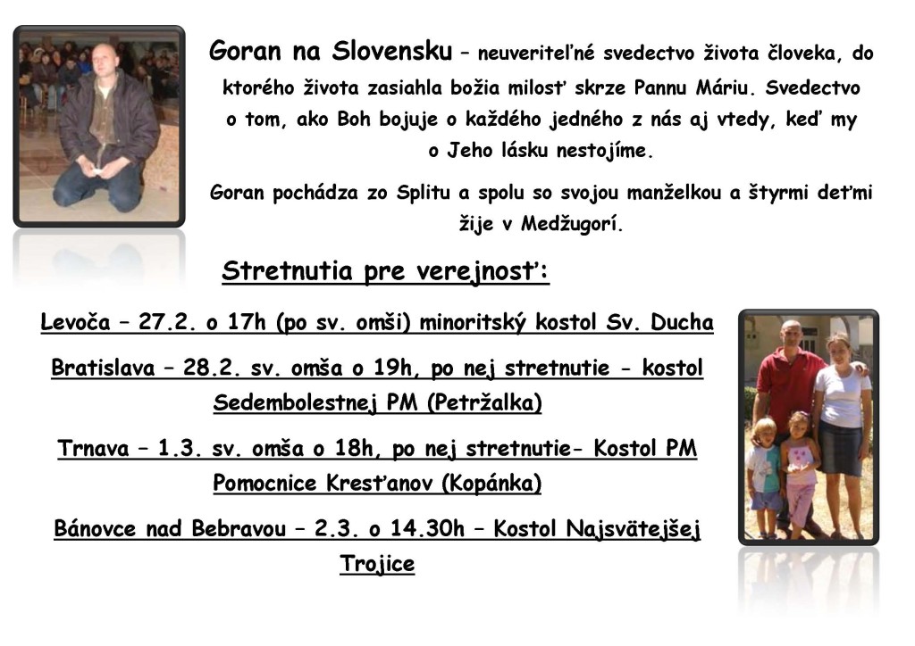 Goran na Slovensku